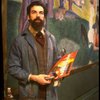 Actor Mandy Patinkin as painter Georges Seurat in a scene from the Broadway production of the musical "Sunday In The Park With George." (New York)