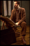 Actor Mandy Patinkin as painter Georges Seurat in a scene from the Broadway production of the musical "Sunday In The Park With George." (New York)