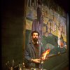 Actor Mandy Patinkin as painter Georges Seurat in a scene from the Broadway production of the musical "Sunday In The Park With George." (New York)