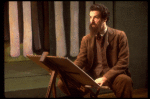 Actor Mandy Patinkin as painter Georges Seurat in a scene from the Broadway production of the musical "Sunday In The Park With George." (New York)