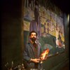 Actor Mandy Patinkin as painter Georges Seurat in a scene from the Broadway production of the musical "Sunday In The Park With George." (New York)