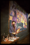 Actor Mandy Patinkin as painter Georges Seurat in a scene from the Broadway production of the musical "Sunday In The Park With George." (New York)