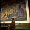 Actor Mandy Patinkin as painter Georges Seurat in a scene from the Broadway production of the musical "Sunday In The Park With George." (New York)