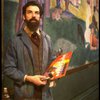 Actor Mandy Patinkin as painter Georges Seurat in a scene from the Broadway production of the musical "Sunday In The Park With George." (New York)