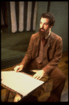 Actor Mandy Patinkin as painter Georges Seurat in a scene from the Broadway production of the musical "Sunday In The Park With George." (New York)