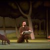 Actor Mandy Patinkin as painter Georges Seurat in a scene from the Broadway production of the musical "Sunday In The Park With George." (New York)