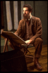 Actor Mandy Patinkin as painter Georges Seurat in a scene from the Broadway production of the musical "Sunday In The Park With George." (New York)