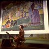 Actor Mandy Patinkin as painter Georges Seurat in a scene from the Broadway production of the musical "Sunday In The Park With George." (New York)