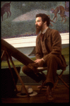 Actor Mandy Patinkin as painter Georges Seurat in a scene from the Broadway production of the musical "Sunday In The Park With George." (New York)