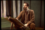 Actor Mandy Patinkin as painter Georges Seurat in a scene from the Broadway production of the musical "Sunday In The Park With George." (New York)