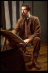 Actor Mandy Patinkin as painter Georges Seurat in a scene from the Broadway production of the musical "Sunday In The Park With George." (New York)