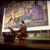 Actor Mandy Patinkin as painter Georges Seurat in a scene from the Broadway production of the musical "Sunday In The Park With George." (New York)