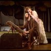 Actors Bernadette Peters and  Mandy Patinkin (as painter Georges Seurat) in a scene from the Broadway production of the musical "Sunday In The Park With George." (New York)