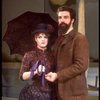 Actors Bernadette Peters and  Mandy Patinkin (as painter Georges Seurat) in a scene from the Broadway production of the musical "Sunday In The Park With George." (New York)