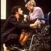 Actors Bernadette Peters and  Mandy Patinkin in a scene from the Broadway production of the musical "Sunday In The Park With George." (New York)