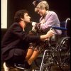 Actors Bernadette Peters and  Mandy Patinkin in a scene from the Broadway production of the musical "Sunday In The Park With George." (New York)