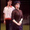 Actors Bernadette Peters and  Mandy Patinkin in a scene from the Broadway production of the musical "Sunday In The Park With George." (New York)