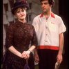Actors Bernadette Peters and  Mandy Patinkin in a scene from the Broadway production of the musical "Sunday In The Park With George." (New York)