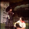 Actors Bernadette Peters and  Mandy Patinkin in a scene from the Broadway production of the musical "Sunday In The Park With George." (New York)