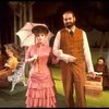 Actors Bernadette Peters and Chris Groendahl in a scene from the Broadway production of the musical "Sunday In The Park With George." (New York)