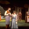 Actors Bernadette Peters and Chris Groendahl in a scene from the Broadway production of the musical "Sunday In The Park With George." (New York)