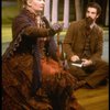 Actors Barbara Bryne and Mandy Patinkin (as painter Georges Seurat) in a scene from the Broadway production of the musical "Sunday In The Park With George." (New York)