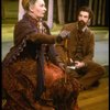 Actors Barbara Bryne and Mandy Patinkin (as painter Georges Seurat) in a scene from the Broadway production of the musical "Sunday In The Park With George." (New York)