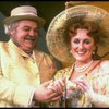 Actors Kurt Knudson and Judith Moore in a scene from the Broadway production of the musical "Sunday In The Park With George." (New York)