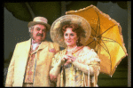 Actors Kurt Knudson and Judith Moore in a scene from the Broadway production of the musical "Sunday In The Park With George." (New York)