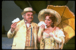 Actors Kurt Knudson and Judith Moore in a scene from the Broadway production of the musical "Sunday In The Park With George." (New York)