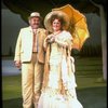 Actors Kurt Knudson and Judith Moore in a scene from the Broadway production of the musical "Sunday In The Park With George." (New York)
