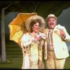 Actors Kurt Knudson and Judith Moore in a scene from the Broadway production of the musical "Sunday In The Park With George." (New York)