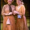 R-L) Actors Mary D'arcy and Melanie Vaughan in a scene from the Broadway production of the musical "Sunday In The Park With George." (New York)