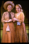 R-L) Actors Mary D'arcy and Melanie Vaughan in a scene from the Broadway production of the musical "Sunday In The Park With George." (New York)