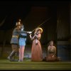 R-L) Actors Mary D'arcy, Melanie Vaughan and Robert Westenberg in a scene from the Broadway production of the musical "Sunday In The Park With George." (New York)