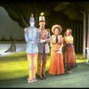 R-L) Actors Mary D'arcy, Melanie Vaughan and Robert Westenberg in a scene from the Broadway production of the musical "Sunday In The Park With George." (New York)