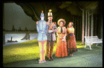 R-L) Actors Mary D'arcy, Melanie Vaughan and Robert Westenberg in a scene from the Broadway production of the musical "Sunday In The Park With George." (New York)
