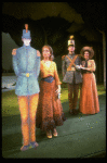 L-R) Actors Mary D'arcy, Robert Westenberg and Melanie Vaughan in a scene from the Broadway production of the musical "Sunday In The Park With George." (New York)