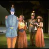 L-R) Actors Mary D'arcy, Robert Westenberg and Melanie Vaughan in a scene from the Broadway production of the musical "Sunday In The Park With George." (New York)