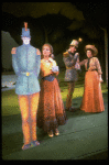 L-R) Actors Mary D'arcy, Robert Westenberg and Melanie Vaughan in a scene from the Broadway production of the musical "Sunday In The Park With George." (New York)