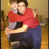 Actors Bernadette Peters and Mandy Patinkin at a rehearsal for the Broadway production of the musical "Sunday In The Park With George." (New York)