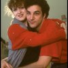 Actors Bernadette Peters and Mandy Patinkin at a rehearsal for the Broadway production of the musical "Sunday In The Park With George." (New York)