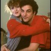 Actors Bernadette Peters and Mandy Patinkin at a rehearsal for the Broadway production of the musical "Sunday In The Park With George." (New York)