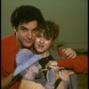 Actors Bernadette Peters and Mandy Patinkin at a rehearsal for the Broadway production of the musical "Sunday In The Park With George." (New York)