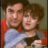 Actors Bernadette Peters and Mandy Patinkin at a rehearsal for the Broadway production of the musical "Sunday In The Park With George." (New York)