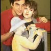 Actors Bernadette Peters and Mandy Patinkin at a rehearsal for the Broadway production of the musical "Sunday In The Park With George." (New York)