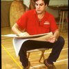 Actor Mandy Patinkin at a rehearsal for the Broadway production of the musical "Sunday In The Park With George." (New York)