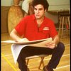 Actor Mandy Patinkin at a rehearsal for the Broadway production of the musical "Sunday In The Park With George." (New York)