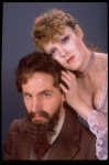 Actors Bernadette Peters and Robert Westenberg from the Broadway production of the musical "Sunday In The Park With George." (New York)