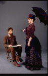 Actors Bernadette Peters and Robert Westenberg from the Broadway production of the musical "Sunday In The Park With George." (New York)